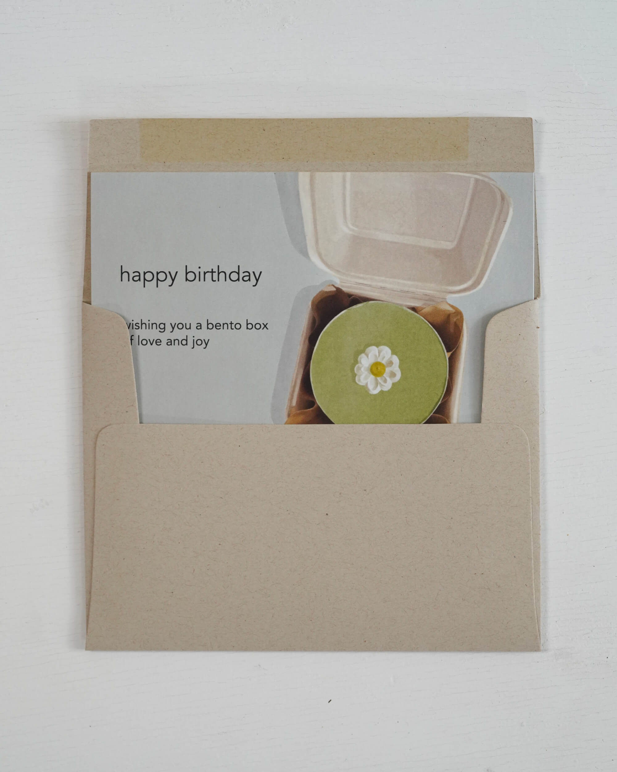 bento cake card